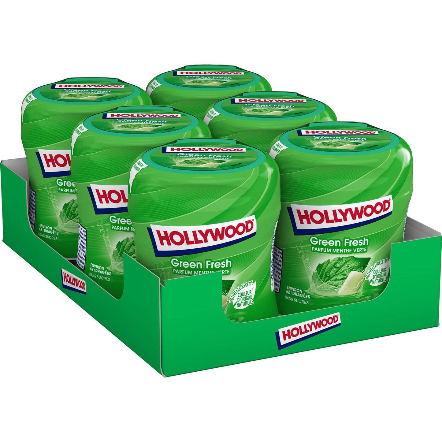 HOLLYWOOD - CHEWING GUM GREEN FRESH