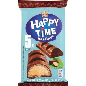 HAPPY TIME - HAZELNUT 5X86G