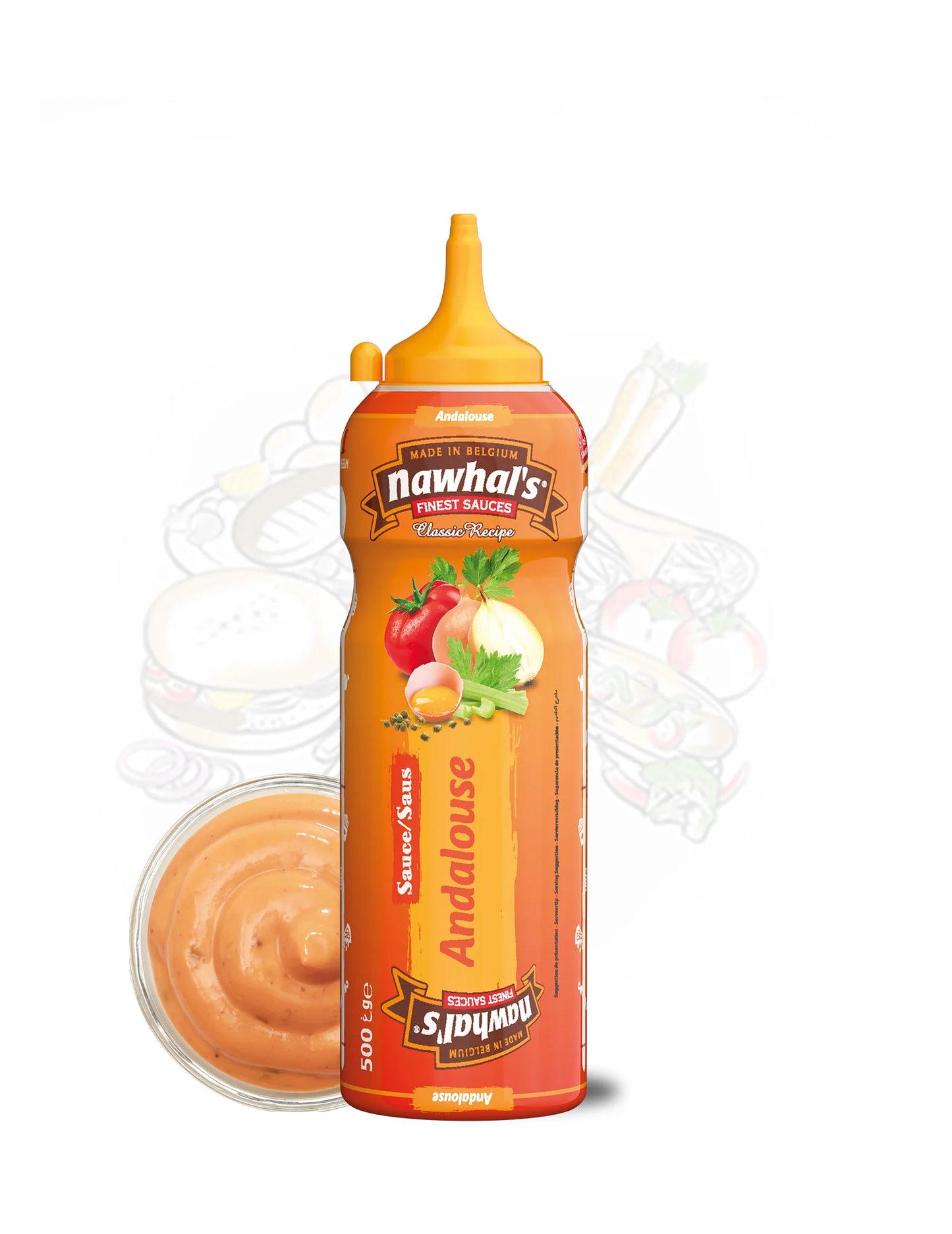 NAWHAL'S - SAUCE ANDALOUSE 500ML