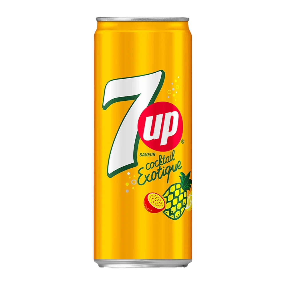 7UP COCKTAIL EXOTIQUE 33CL *24