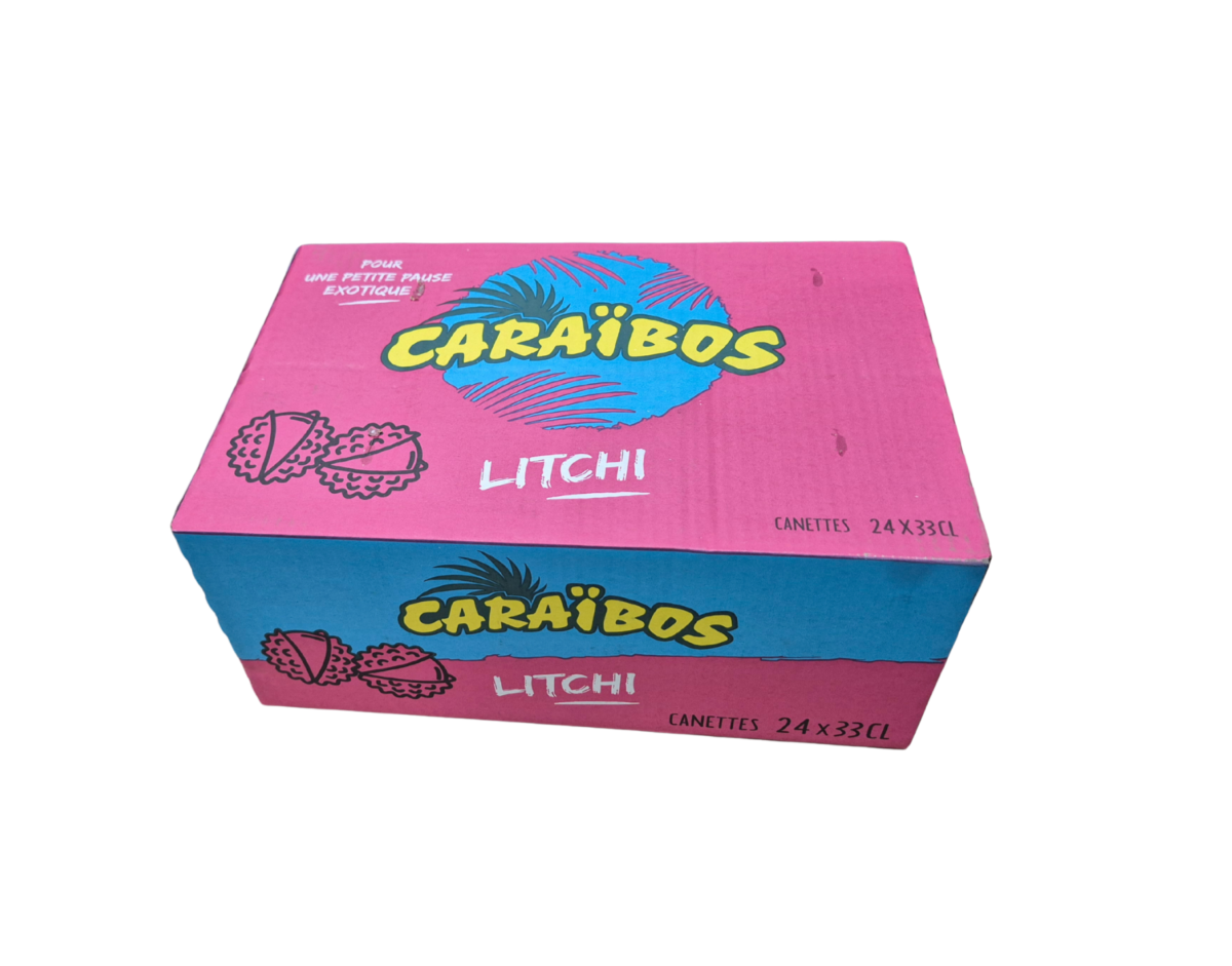 CARAIBOS - LITCHI CARTON 24X33CL