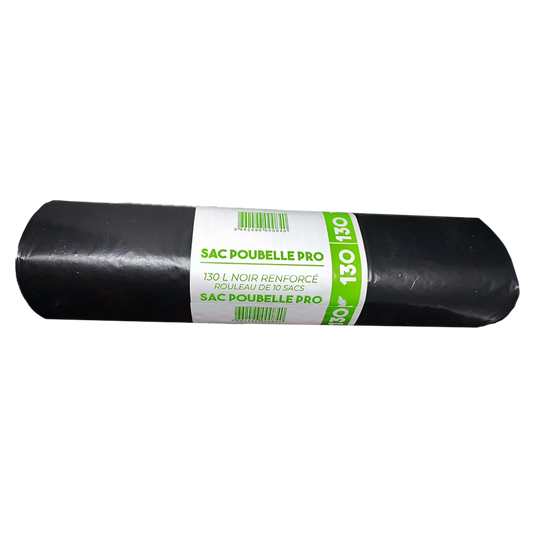 SAC POUBELLE PRO RENFORCÉ 130L *10 - 1 PCS
