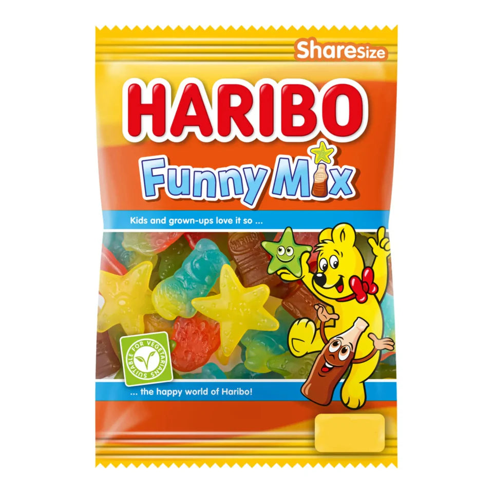 HARIBO FUNNY MIX VEGAN 100G
