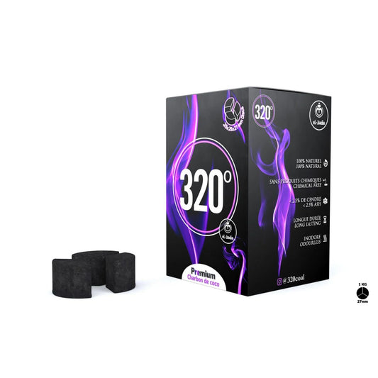 Charbons El-Badia 320° DISC 3B XL 1Kg