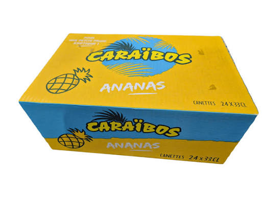 CARAIBOS - ANANAS CARTON 24X33CL
