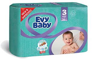 EVY BABY - COUCHE BEBE TAILLE 3