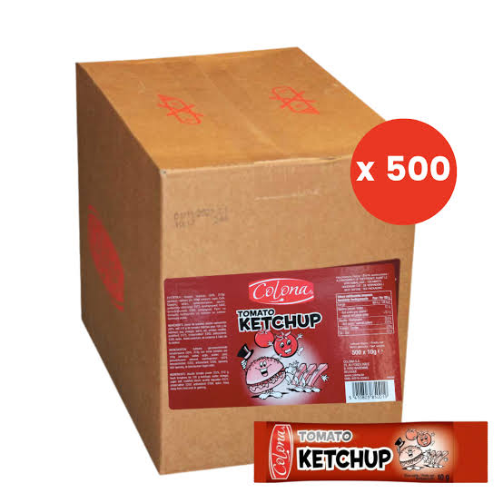 COLONA DOSETTE KETCHUP 10 GR 500 pièces
