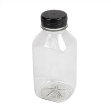 MINI BOUTEILLES 125 ML 4,3x4,3x11 CM RECYCLÉ RPET (513 UNITÉ)