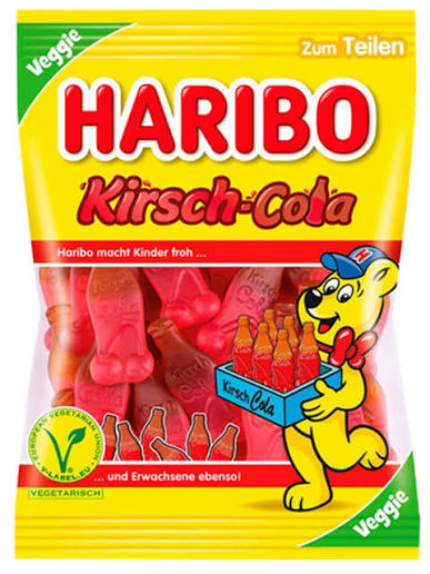 HARIBO - VEGGIE KIRSCH COLA 175G