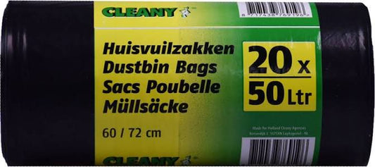 CLEANY - SAC POUBELLE 20X50 LTR