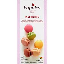 POPPIES - MACARONS 12 PIECE 132G