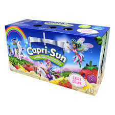CAPRI SUN FAIRY DRINK X4 CARTONS