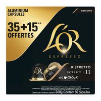 L'OR - EXPRESSO CAPSUL 35+15 OFFERTES