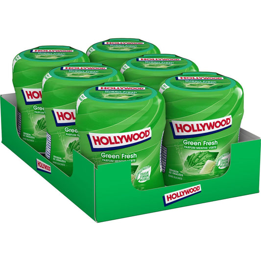 HOLLYWOOD - CHEWING GUM GREEN FRESH