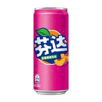 Fanta Chine - Pêche blanche 33CL*12