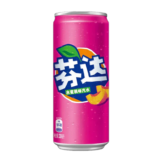 Fanta Chine - Pêche blanche 33CL