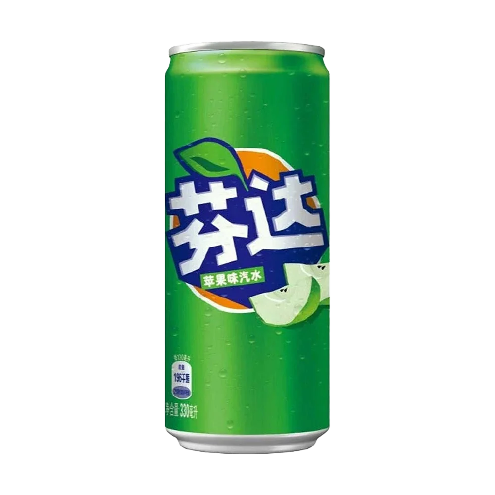 Fanta Chine - Pomme verte 33CL*12