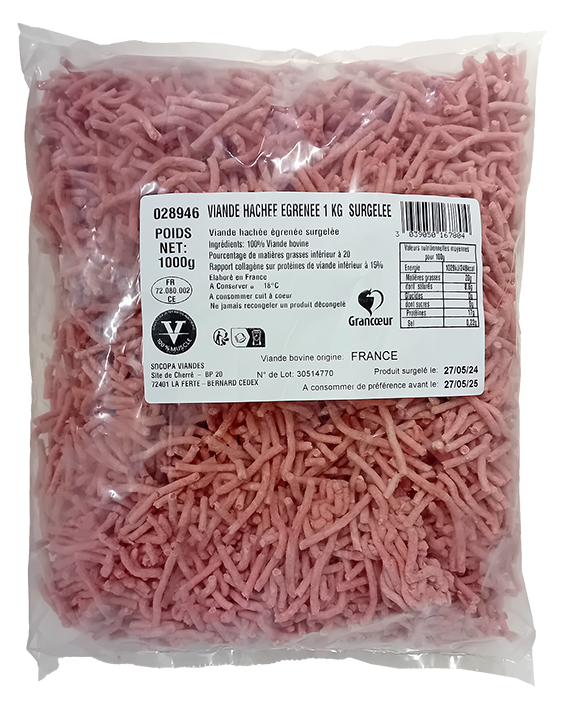BEN'S - VIANDE HACHEE AVS 1KG