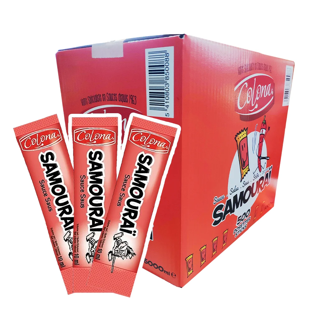 SAUCE STICK COLONA SAMOURAI 10ML *500 - 1 PCS