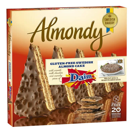Tarte daim 12 pièces