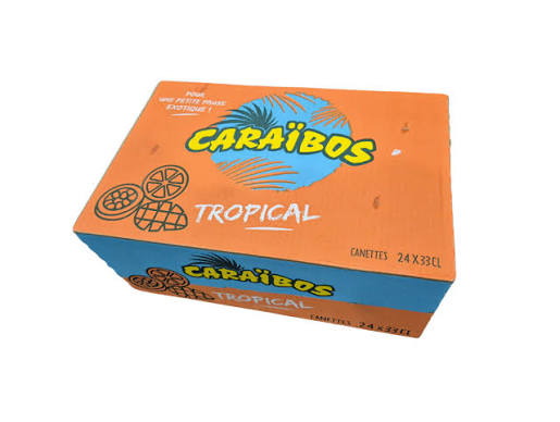 CARAIBOS - TROPICAL CARTON 24X33CL