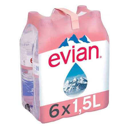EVIAN - 6X1.5L