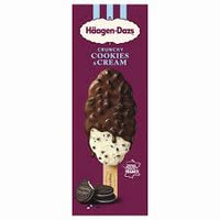 HAAGEN DAZS - BATTONET DE GLACE COOKIES/CREAM
