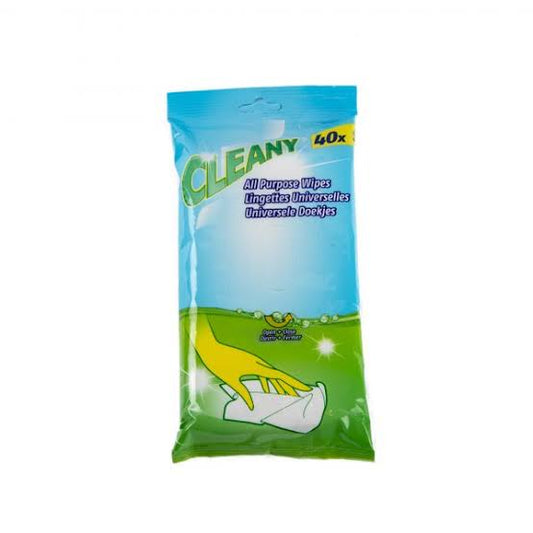 CLEANY - LINGETTES NETTOYANTES X40