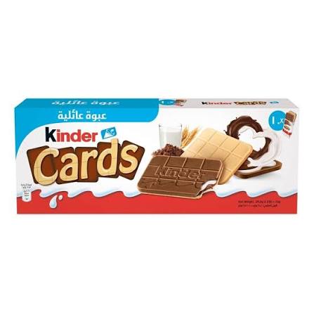 KINDER - CARDS 10X256G