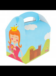 BOÎTES MENU ENFANT CHÂTEAU 'CASTILLO' 320 G/M2 15,50x10,50x17,50 CM QUADRICHROMIE CARTON (300 UNITÉ)