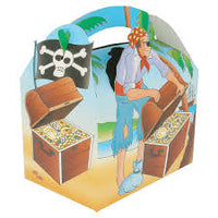 BOÎTES MENU ENFANT PIRATES 'PIRATAS' 320 G/M2 15,50x10,50x17,50 CM QUADRICHROMIE CARTON (300 UNITÉ)