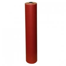PAPIER CADEAU COULEUR UNIE 60 G/M2 0,7x100 M ROUGE KRAFT VERGÉ (1 UNITÉ)