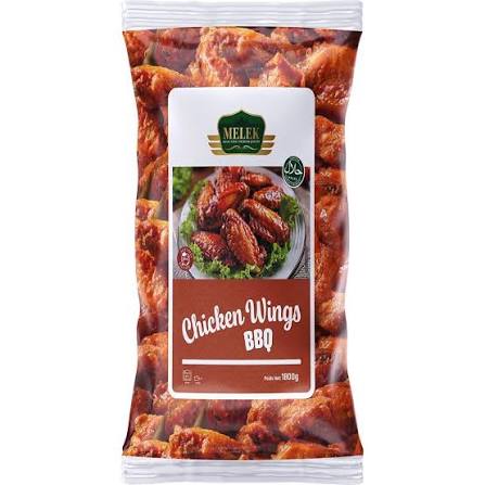 MELEK - HALAL FOOD CHIKEN WINGS BARBECUE 1800G