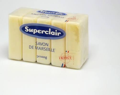 SUPERCLAIR - SAVON DE MARSEILLE X5