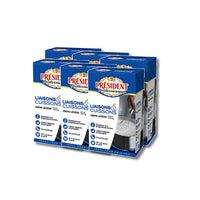 PRESIDENT - CREME LIQUIDE 6X1L