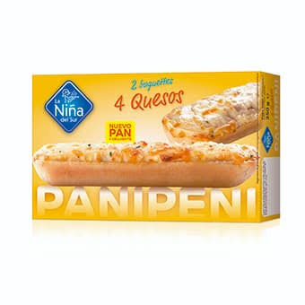 NINA - 4 QUESOS PANIPENI 125G