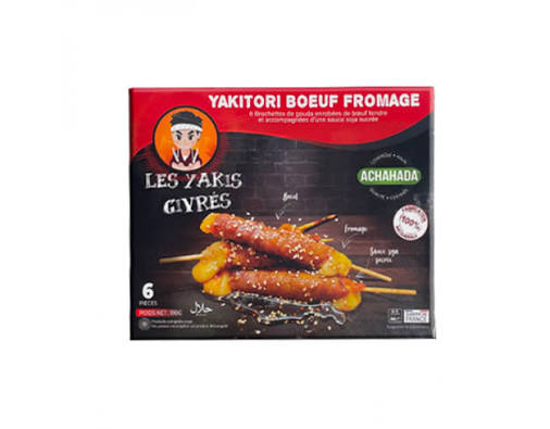 LES YAKIES GIVRE - BROCHETTE BOEUF FROMAGE