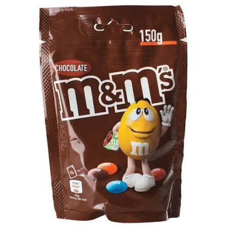 M&MS - CHOCOLATE 150G