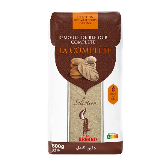 LE RENARD - LA COMPLETE SEMOULE DE BLE DUR 5KG