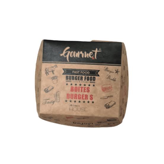 GOURMET BOÎTES BURGER TAILLE XL 300 PIECES