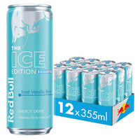 RED BULL ICED VANILLA BERRY SANS SUCRES 12X250ML