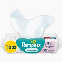 PAMPERSE - LINGETTES BEBE 52 PIECES