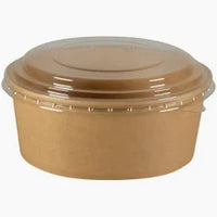 BOL KRAFT 1050ML + COUVERCLE 50PIECES