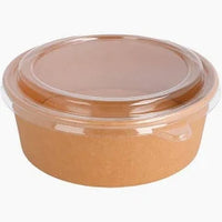 BOL KRAFT 1350ML + COUVERCLE 50PIECES