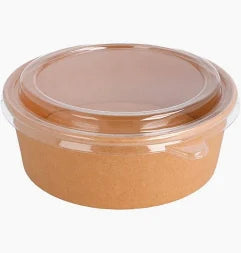 BOL KRAFT 1350ML + COUVERCLE 50PIECES