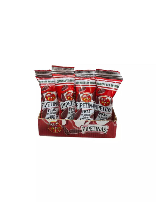 PIPAS KETCHUP CARTON DE 28 PIECES