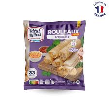IDEAL DELICES - ROULEAUX POULET EXTRA CROUSTY 1.2KG
