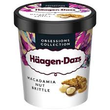HAAGEN-DAZS MACADAMIA NUT BRITTLE 460ML