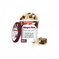 HAAGEN-DAZS VANILLA CARAMEL BROWNIE 460ML