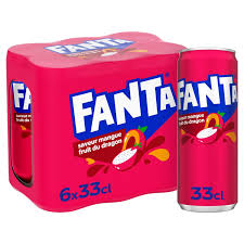 FANTA FRUIT DU DRAGON 6X33CL
